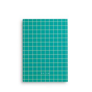JO Meidum New Green Grid Notepad