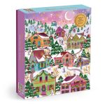 Joy Laforme Snowcap Village 1000 Piece Foil Puzzle