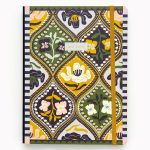 Paper Wasp Diamond Floral Medium Coptic-Bound Journal