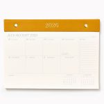 2025-2026 Paper Source Chicago Ave Weekly Desk Pad