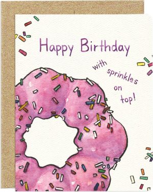 Sprinkles on Top Birthday Card