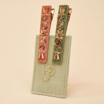 Narrow Jeweled Hair Baret