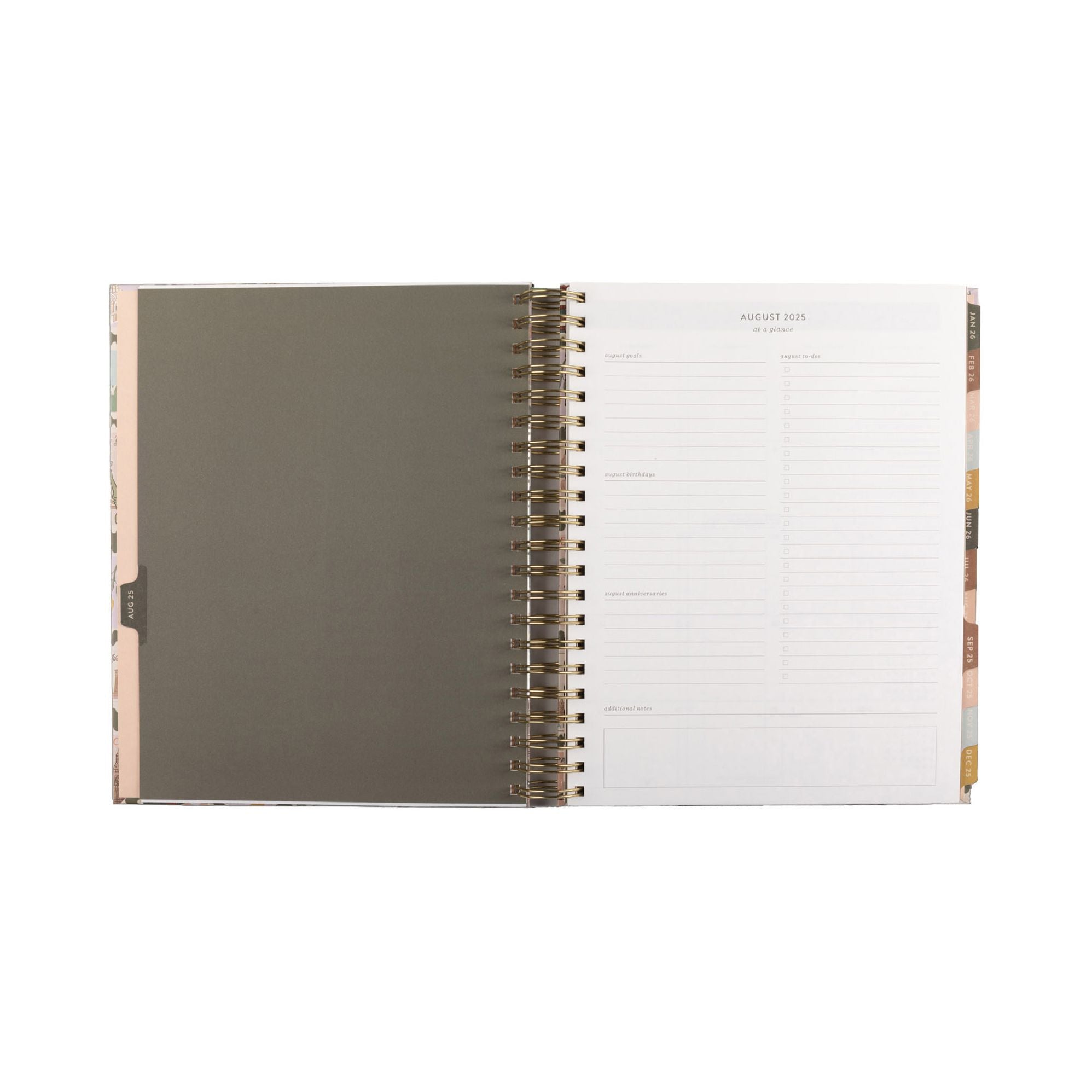 2025-2026 Bon Voyage Weekly Desk Planner - Image 5