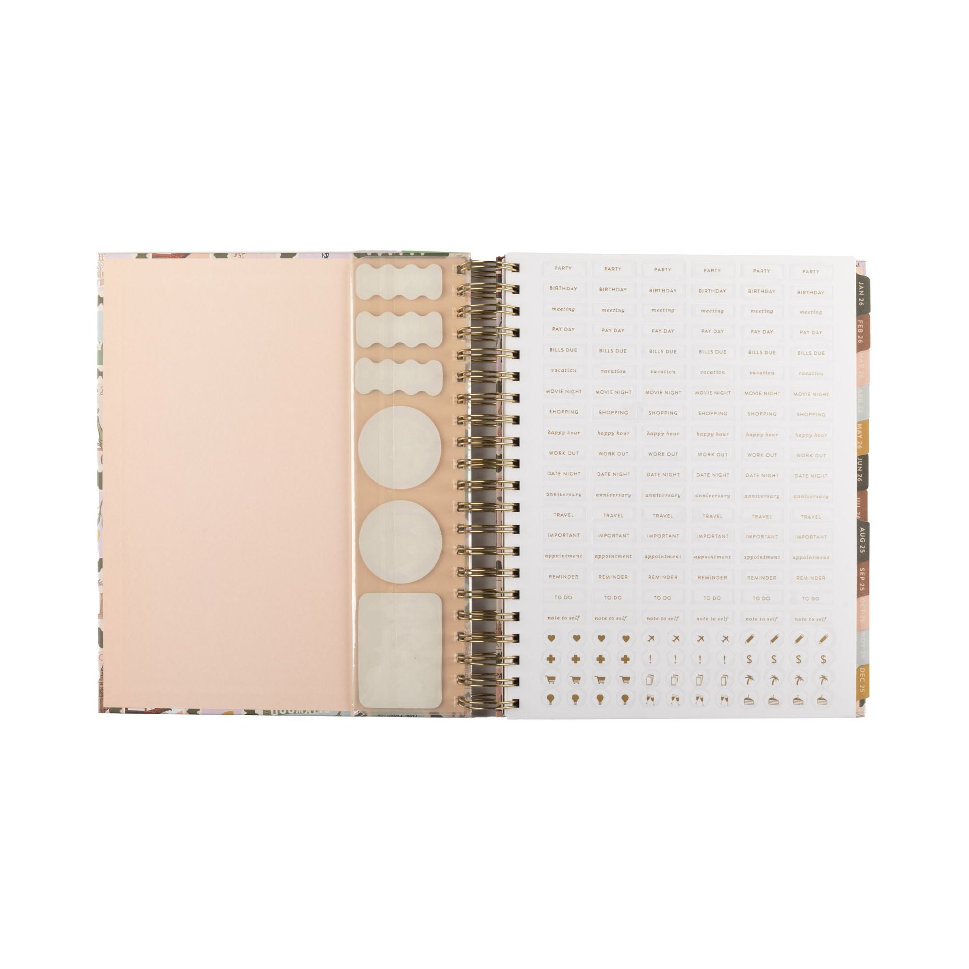 2025-2026 Bon Voyage Weekly Desk Planner - Image 7