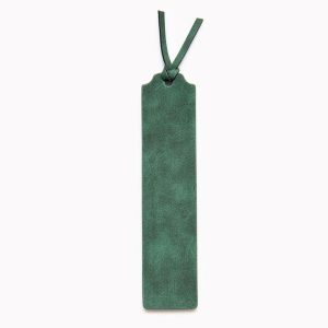 Jeremiah Brent Leatherette Suede Bookmark