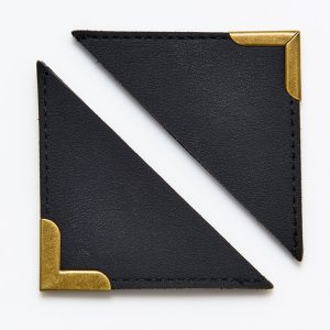 Jeremiah Brent Corner Leatherette Bookmarks