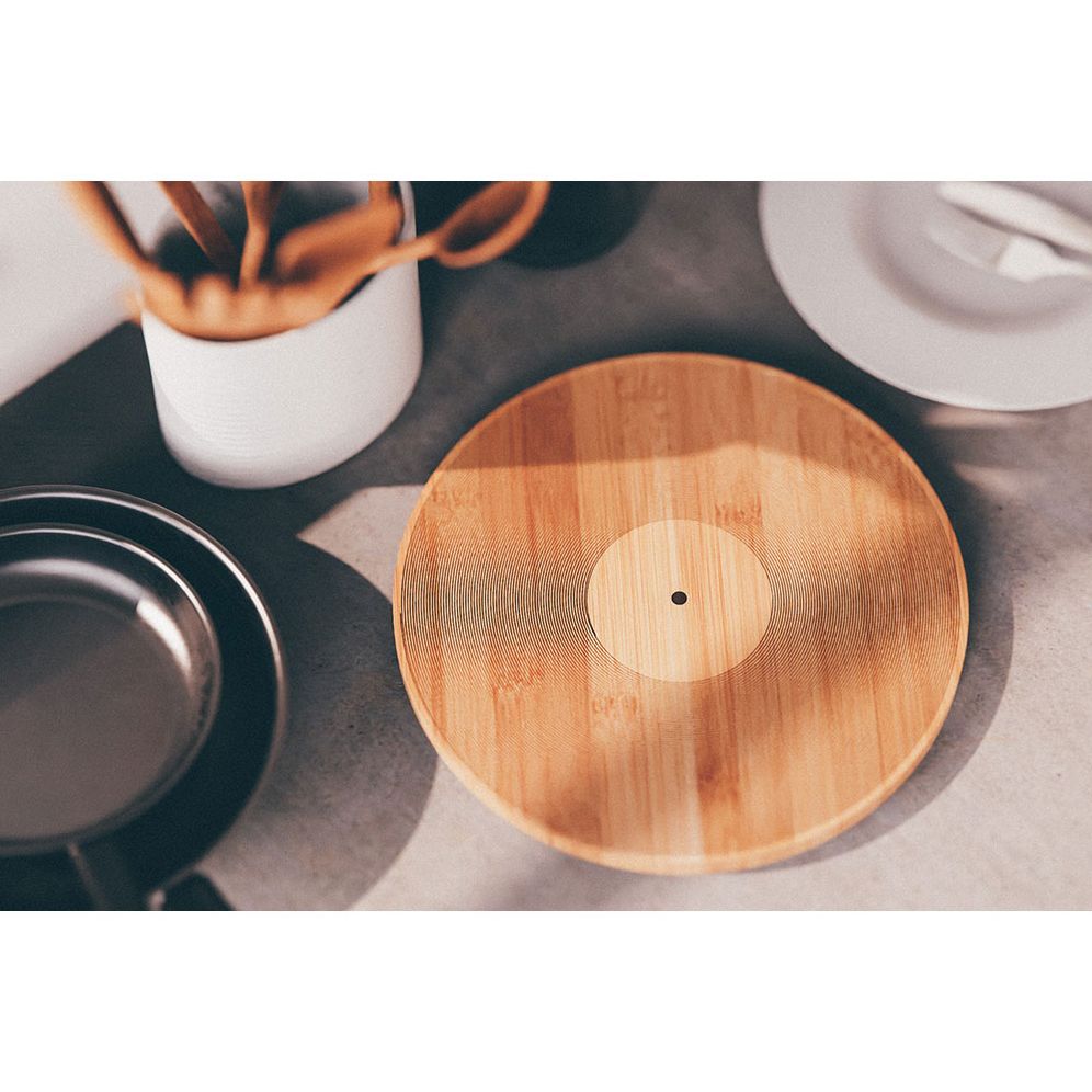 Record Wooden Cutting Board - 12 inch - Image 2