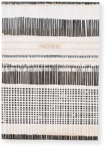 Paper Wasp Recycled B&W Cross-stitch Lines Journal