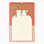 2025-2026 Paper Source Flower Vase Tall Wall Calendar