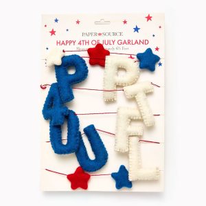 4th Of July Felt garland