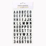 Letter Sticker Sheet