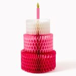 Honeycomb Birthday Cake