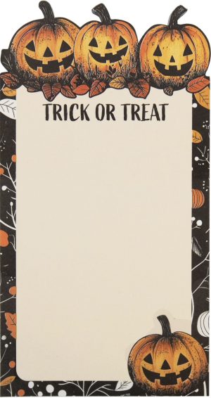 Trick or Treat Memo Pad