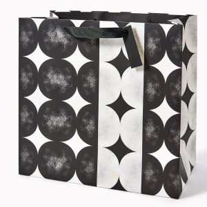 Large Black and White Gift Bag