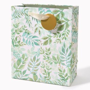 Medium Watercolor Garden Gift Bag