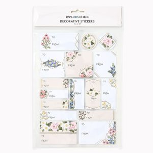 Parisian Floral Gift Labels