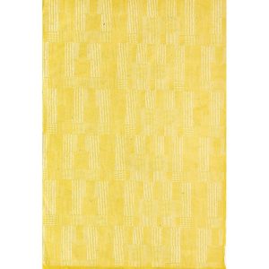 Yellow Quilt Dots Handmade Paper