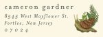 Garden Snail Return Address Label