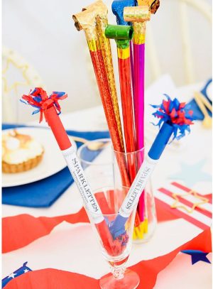 Sparklettes 4th of July Red& Blue Asst 8