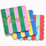 Cheers Stripe Napkins