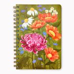 2026 Paper Source 12M Floral Weekly Desk Planner
