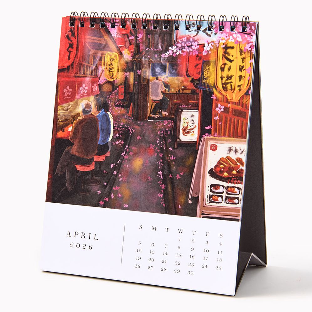 2026 Paper Source Desk Art Easel Calendar - Image 5