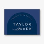 Colorful Arch Thank You Card