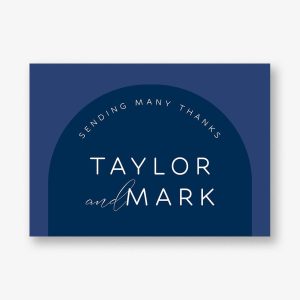 Colorful Arch Thank You Card