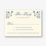 Nouveau Poppy Response Card