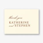 Minimal Arch Thank You Card
