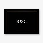 Duo Border Stationery