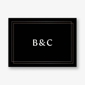 Duo Border Stationery