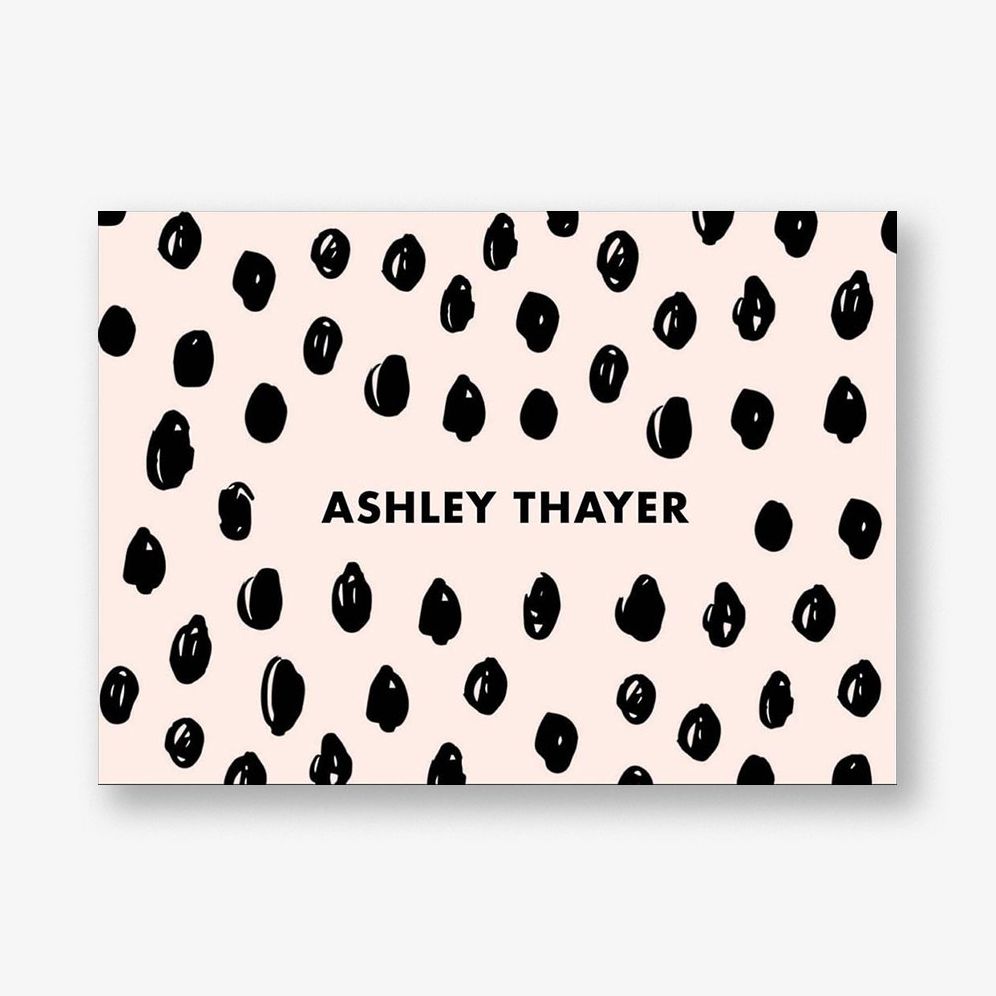 Scribbly Dots 4 Bar Stationery