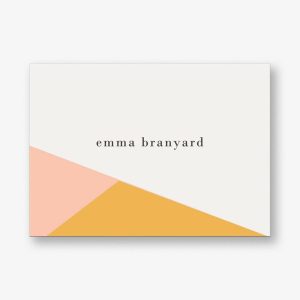 Triangles 4 Bar Stationery