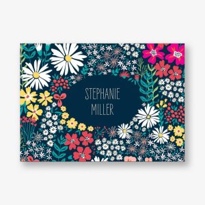 Tiny Floral 4 Bar Stationery