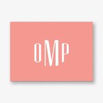 Tommaso Monogram 4 Bar Stationery