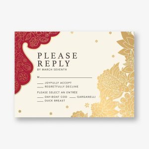 Sanganeri Response Card