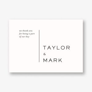 Modern Marble Stationery