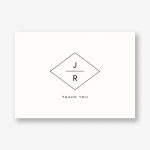 Modern Diamond Stationery