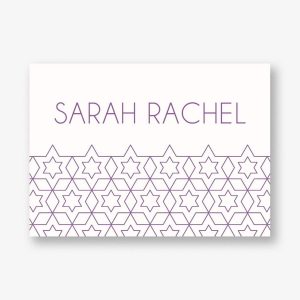 Geometric Star Stationery