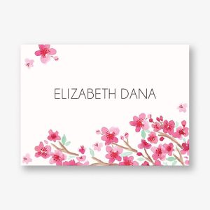 Floral Star Stationery