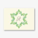 Garden Bat Mitzvah Stationery