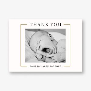 Duo Photo Thank You Notes