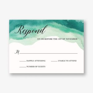 Emerald Response Card