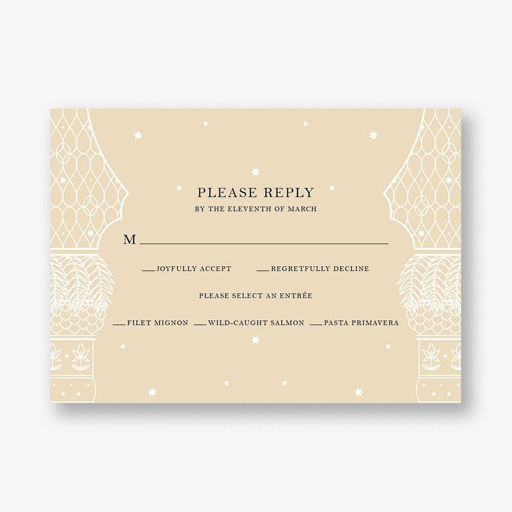 Vinayaka Response Card