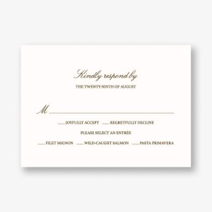 Spring Orchard Response Card