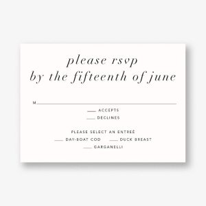 Stitched Floral II Response Card