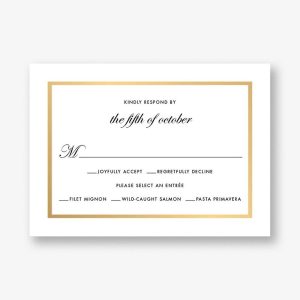 Josephine Baker Foil Response Card