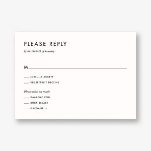 Herb Garden Response Card