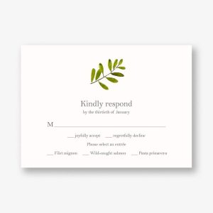 Augusta Response Card